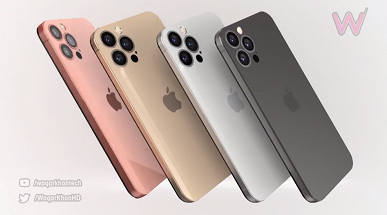 iPhone 14 Pro с новым дизайном, узкими рамками и без выступающей камеры показали на компьютерных изображениях