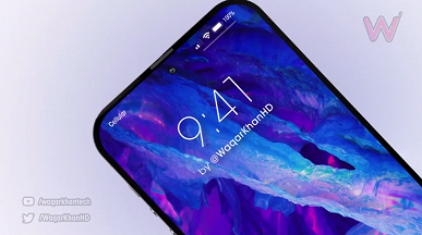 iPhone 14 Pro с новым дизайном, узкими рамками и без выступающей камеры показали на компьютерных изображениях