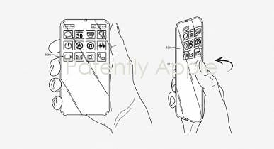 Как управлять iPhone с опоясывающим экраном и как сделать полностью стеклянный смартфон прочным: Apple рассказала об этом в новом патенте