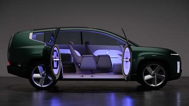 Первый в мире электромобиль с «интерьером жилого помещения». Представлен Hyundai Seven