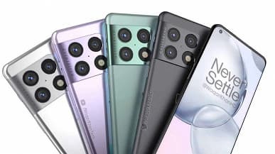 OnePlus 10 Pro в четырех цветах показали на качественных рендерах и на видео