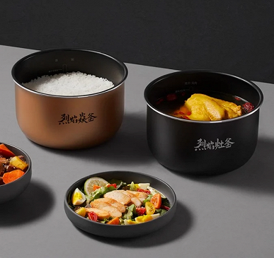 Представлена умная скороварка Xiaomi с двумя чашами в комплекте