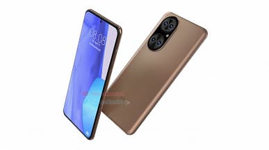 Huawei P50 в разных цветах на огромных неофициальных рендерах разрешением 4К и в концептуальном видеоролике