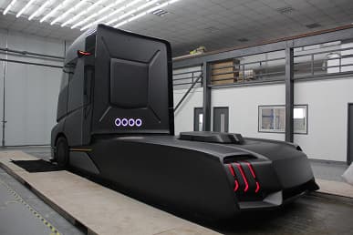 Так выглядит главный конкурент Tesla Semi. Первые изображения электрогрузовика Geely