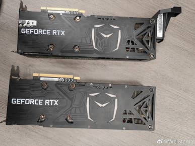 С громоздкими системами охлаждения и сугубо тремя вентиляторами. Изображения нереференсных GeForce RTX 3080 Ti от Colorful, Zotac и Lenovo