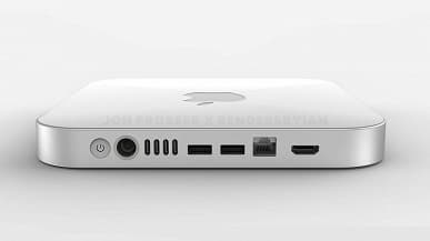 Так может выглядеть мощный Apple Mac mini с крышкой из оргстекла. Появились первые рендеры