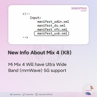 Snapdragon 888, подэкранная камера и 108 Мп. Характеристики Xiaomi Mi Mix 4