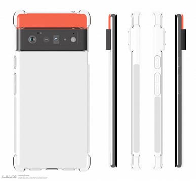 Изображения чехлов подтверждают необычные камеры Google Pixel 6 и Pixel 6 Pro