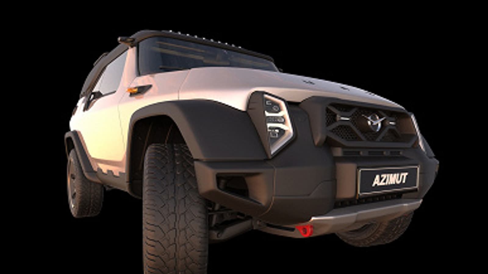 Независимый дизайнер показал УАЗ следующего поколения: UAZ Azimut как идейный преемник УАЗ-469