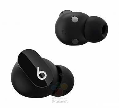 Так выглядят новые беспроводные наушники Apple без активного шумоподавления. Качественные рендеры Beats Studio Buds