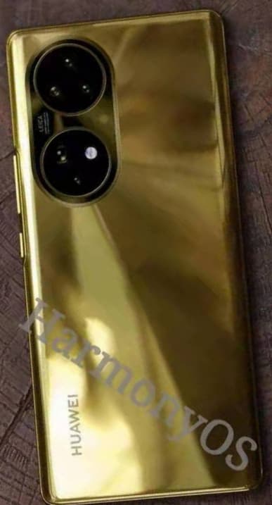 Huawei P50 в синем и золотом показали на живых фото Huawei P50 в синем и золотом показали на живых фото