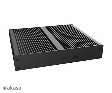 Корпус Akasa Plato NE предназначен для систем на базе Intel NUC 8 и 11 с пассивным охлаждением