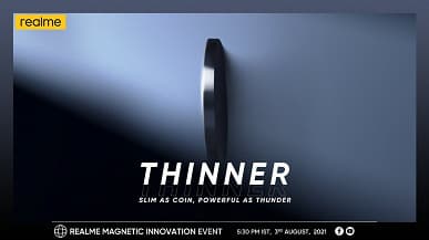 На 440% быстрее, чем Apple MagSafe: Realme дразнит быстрой магнитной зарядкой MagDart