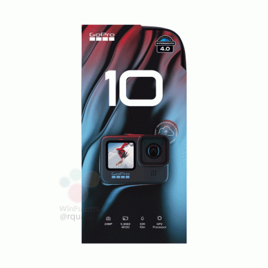Так выглядит GoPro Hero 10 Black. Официальные рендеры и первые технические подробности