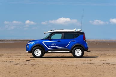 Представлен электромобиль Kia с клиренсом более 300 мм