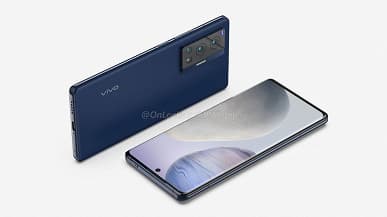 C квадрокамерой Zeiss и флагманским изогнутым экраном AMOLED. Опубликованы качественные рендеры Vivo X70 Pro