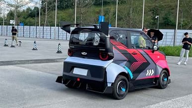 Представлен электромобиль Chery QQ Sport