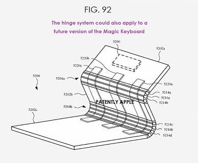 Apple выдали патент на новую систему складывания для MacBook и iPad