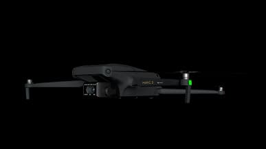 Дроны DJI Mavic 3 показали на качественных рендерах. Один получил сдвоенную камеру Hasselblad с семикратным зумом, второй записывает видео 8К