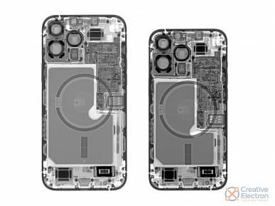 Разборка показала, что в смартфоне Apple iPhone 13 Pro используется L-образный аккумулятор, вполне поддающийся замене