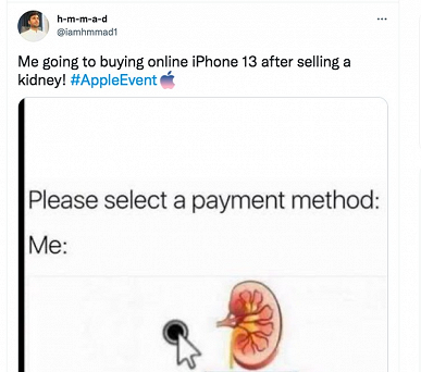 Пользователи высмеивают дизайн, цены и отсутствие инноваций iPhone 13: подборка шуток из социальных сетей