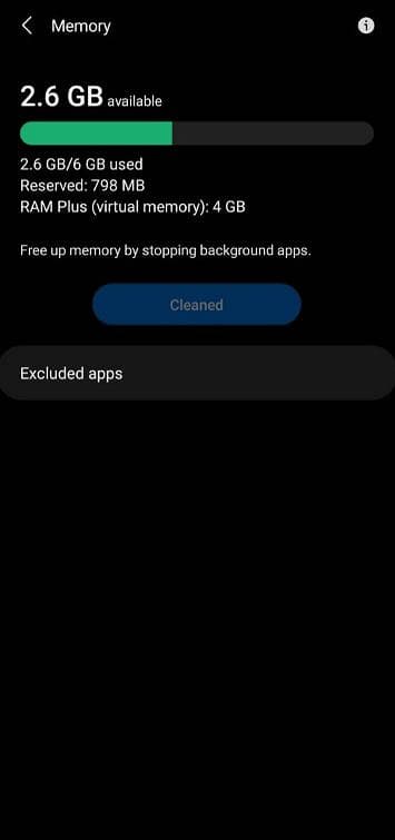 Пользователи смартфонов Samsung смогут бесплатно расширить оперативную память