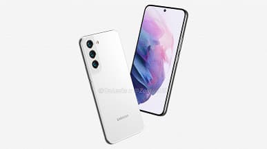Samsung Galaxy S22 показали на качественных рендерах. Это будет один из самых компактных Android-флагманов 2022 года