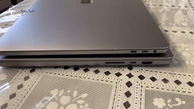 Новый толстый MacBook Pro с чёлкой сравнили с 13-дюймовым MacBook Pro