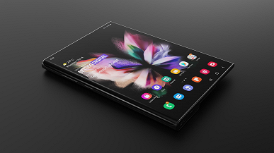 Так может выглядеть смартфон Samsung Galaxy Z Fold Note. Модель создана на основе патентов компании
