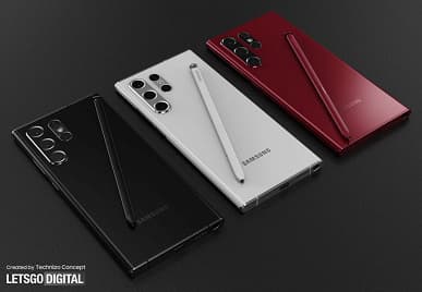 Galaxy S22 Ultra все-таки не получит противоречивую «стекающую» камеру? Новые рендеры смартфона демонстрируют более элегантное решение