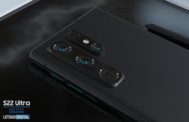 Samsung Galaxy S22 Ultra с новой формой корпуса, местом для S Pen и двумя вариантами камеры показали на качественных рендерах и в видеоролике