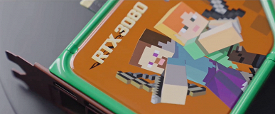 Видеокарта, которую надо собирать самостоятельно. Представлена GeForce RTX 3080 для поклонников Minecraft