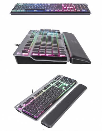 Представлена игровая клавиатура Thermaltake Argent K6 RGB