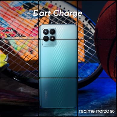 5000 мА·ч, 120 Гц, 50 Мп за 215 долларов. Realme Narzo 50 представят 24 февраля