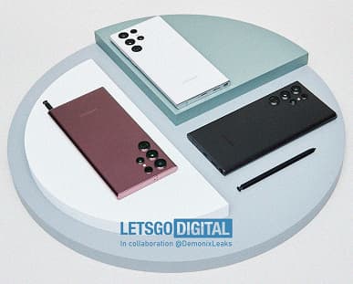 Samsung Galaxy S22 Ultra позирует в руках на живых фото перед завтрашним анонсом