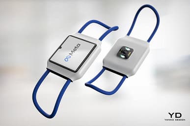 Умные часы 2.0 от Facebook (Meta): съёмный экран, камера и необычный ремешок