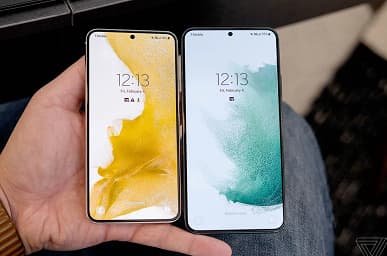 Samsung Galaxy S22, Galaxy S22+ и Galaxy S22 Ultra сравнили вживую сразу после анонса