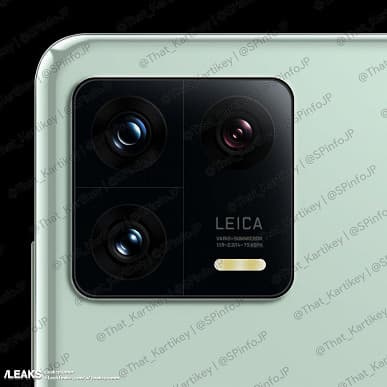 Xiaomi 13 Pro с камерой Leica показали на рендерах за два дня до анонса