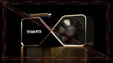 Даже GeForce RTX 4090 пришлось бы отступить в сторону. Появились фото и рендеры гигантской карты NVidia RTX Titan 