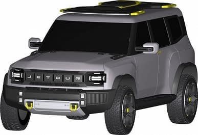 Конкурент Tank 300 и Ford Bronco. Брутальный кроссовер Chery Jetour T-1 засняли на дорогах общего пользования