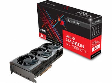 Sapphire Radeon RX 7900XTX и 7900XT засветились в каталоге Amazon за 10 дней до старта продаж