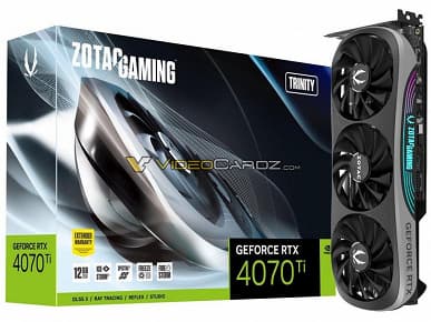 Самая большая GeForce RTX 3070 Ti? Zotac GeForce RTX 3070 Ti AMP Extreme AIRO по размерам не меньше GeForce RTX 4080