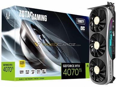 Самая большая GeForce RTX 3070 Ti? Zotac GeForce RTX 3070 Ti AMP Extreme AIRO по размерам не меньше GeForce RTX 4080