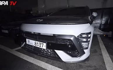 Совершенно новый кроссовер Hyundai Kona засняли вживую. Причем это «горячая» версия Kona N Line