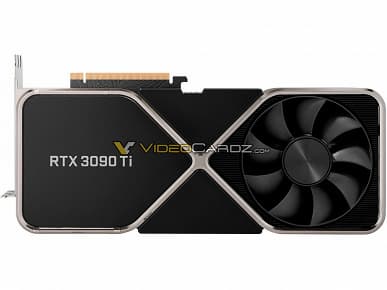 Качественные изображения Nvidia GeForce RTX 3090 Ti Founders Edition. Это первая видеокарта компании с 16-контактным разъемом PCIe Gen5