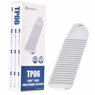 Радиатор SilverStone TP06 одновременно служит крышкой отсека для SSD в консоли Sony PlayStation 5