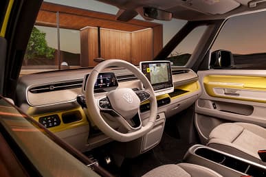 Volkswagen возродила легендарный «хиппимобиль». Представлен электрический микроавтобус ID. Buzz