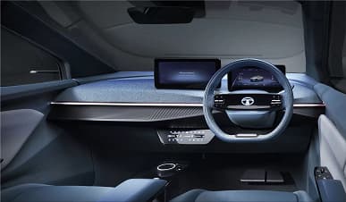 Купеобразный кроссовер с футуристичным дизайном и запасом хода до 500 км. Представлен концепт Tata Curvv