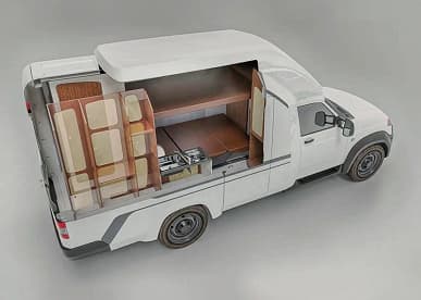 Идеальный автомобиль для путешествий по России? УАЗ показал автодом на шасси грузовичка «Профи», и скоро такой авто можно будет заказать