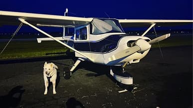 Американец посадил на шоссе самолет с отказавшим двигателем, влившись в поток автомобилей